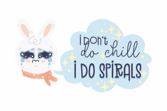 I Do Spirals Graphics for Crafts